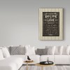 Trademark Fine Art Pela Studio 'Life Recipies I Border' Canvas Art, 14x19 WAP05572-C1419GG